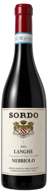 Langhe Nebbiolo DOC 2023, Az. Sordo di G. Sordo bottle
