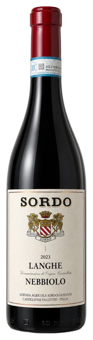 Langhe Nebbiolo DOC bottle